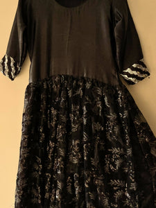 Black and silver frock | Women Skirts & Dresses | Preloved