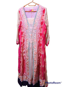 Motives pret | Pink maxi and duppata | Women Frocks & Maxi | Preloved