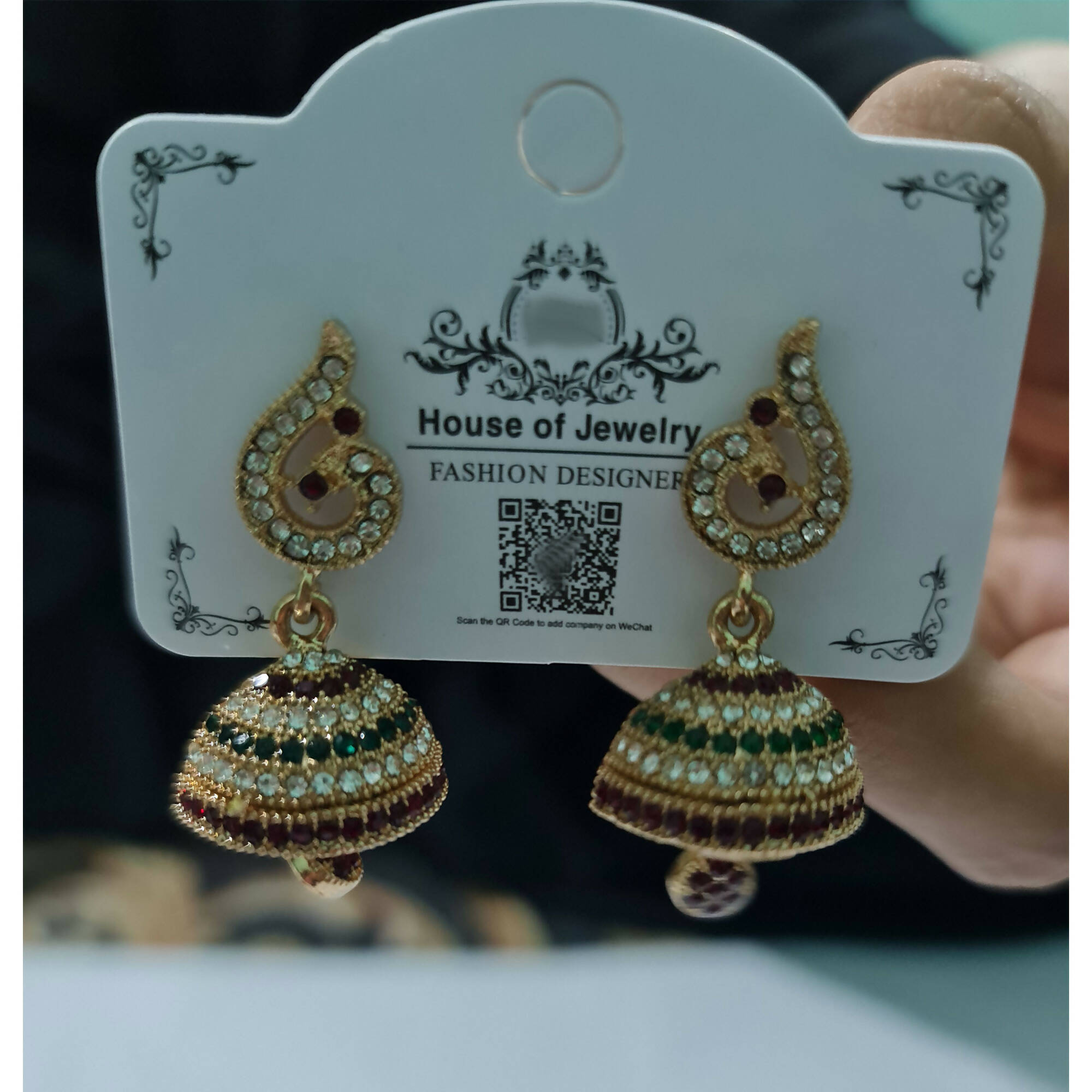 Fashionable & Stylish Earrings Jhumki | Women Jewelry | Brand New With Tags