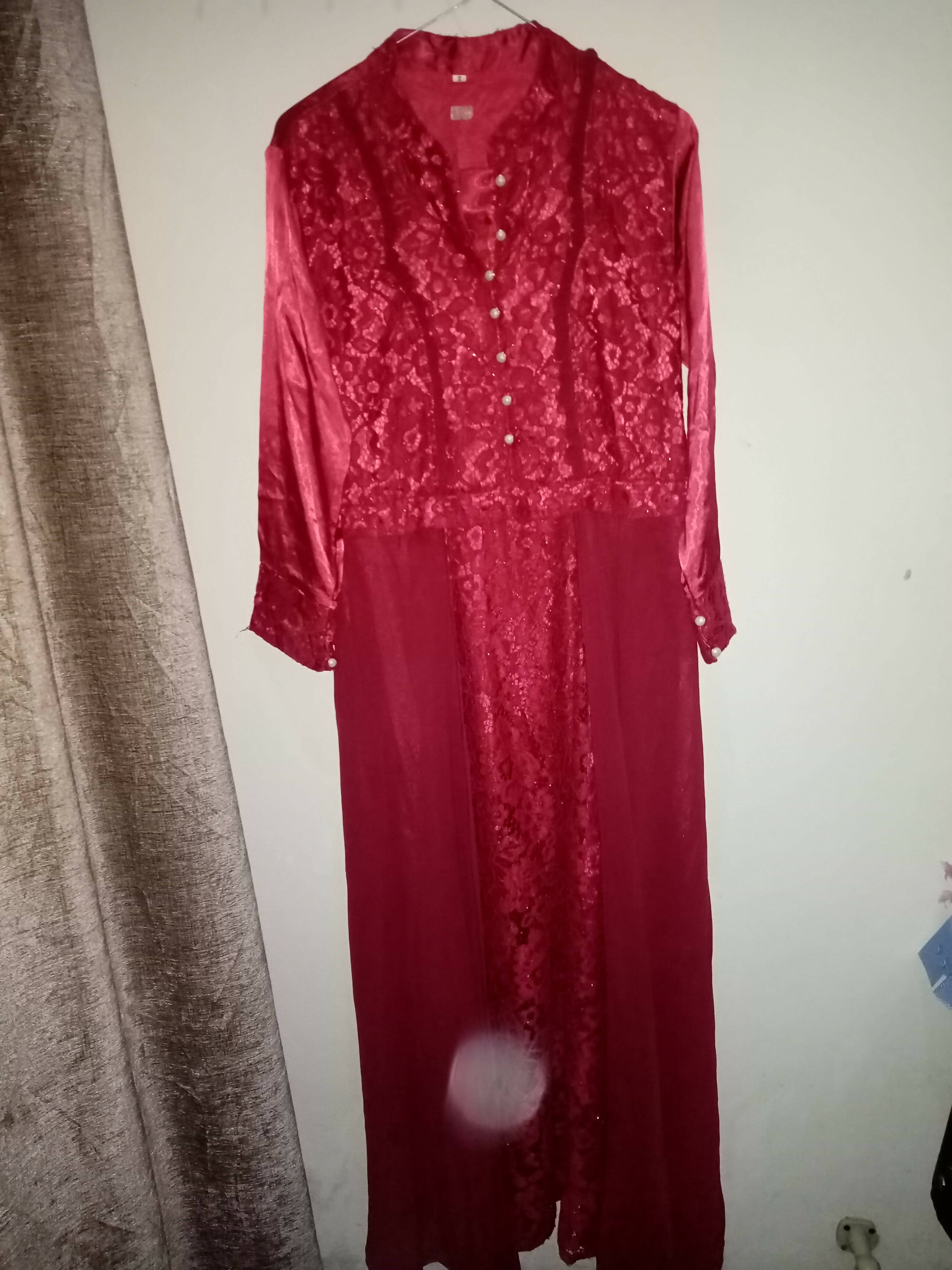Red Maxi | Women Frocks & Maxi | Worn Once