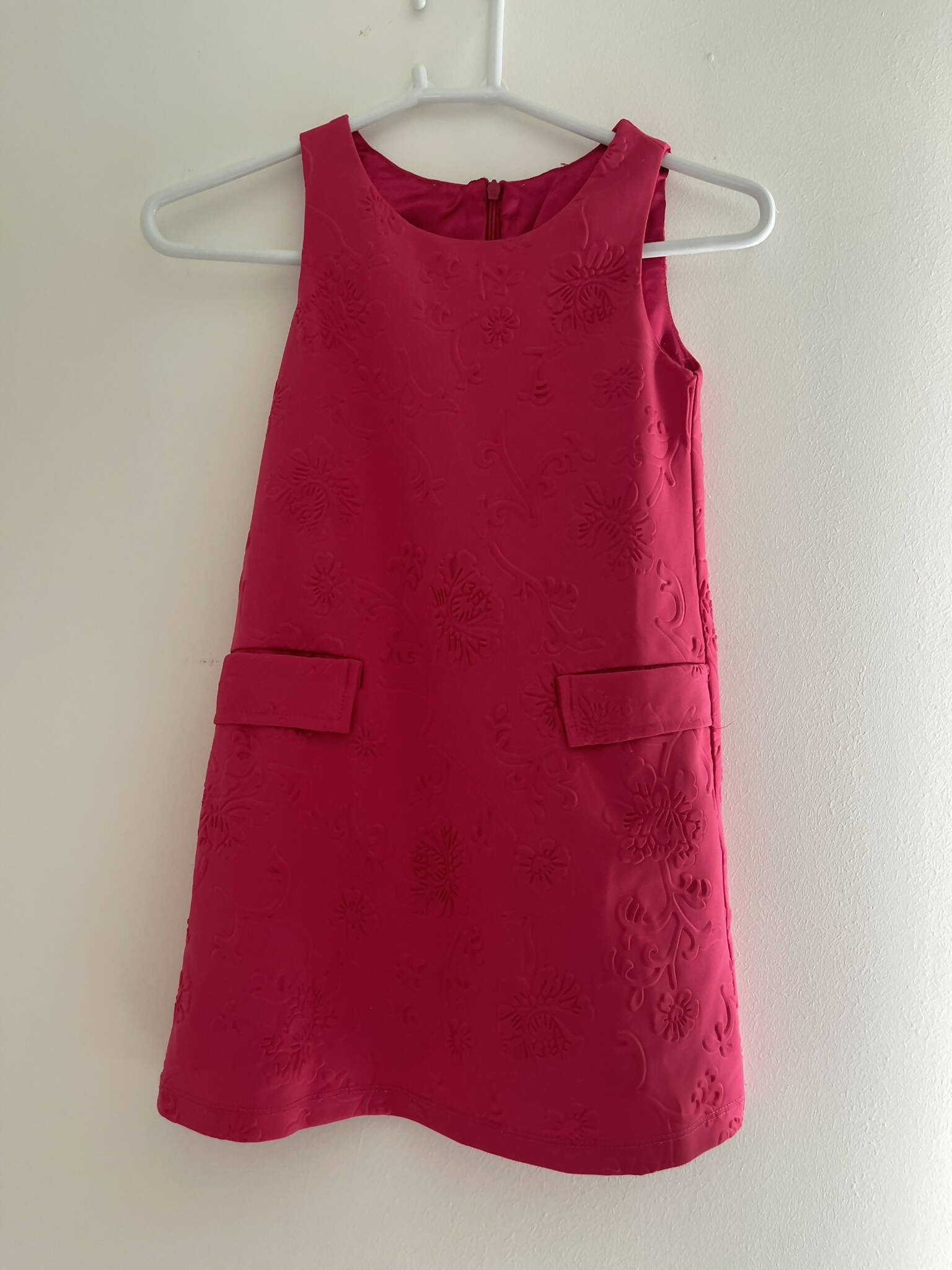 Pink Long Dress (SIZE: SMALL, 2-3 yrs) | Girls Dress | Preloved