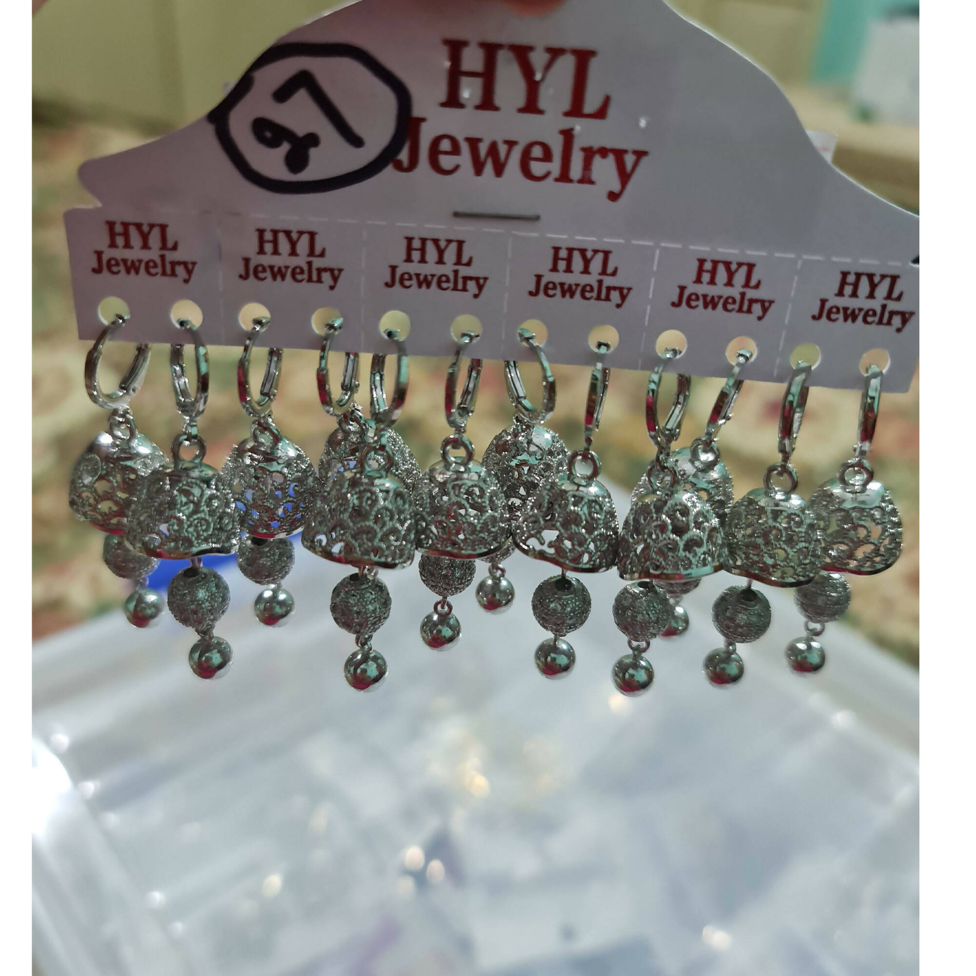 Original Silver Plated Jhumki | Women Jewelry | Earrings | Brand New