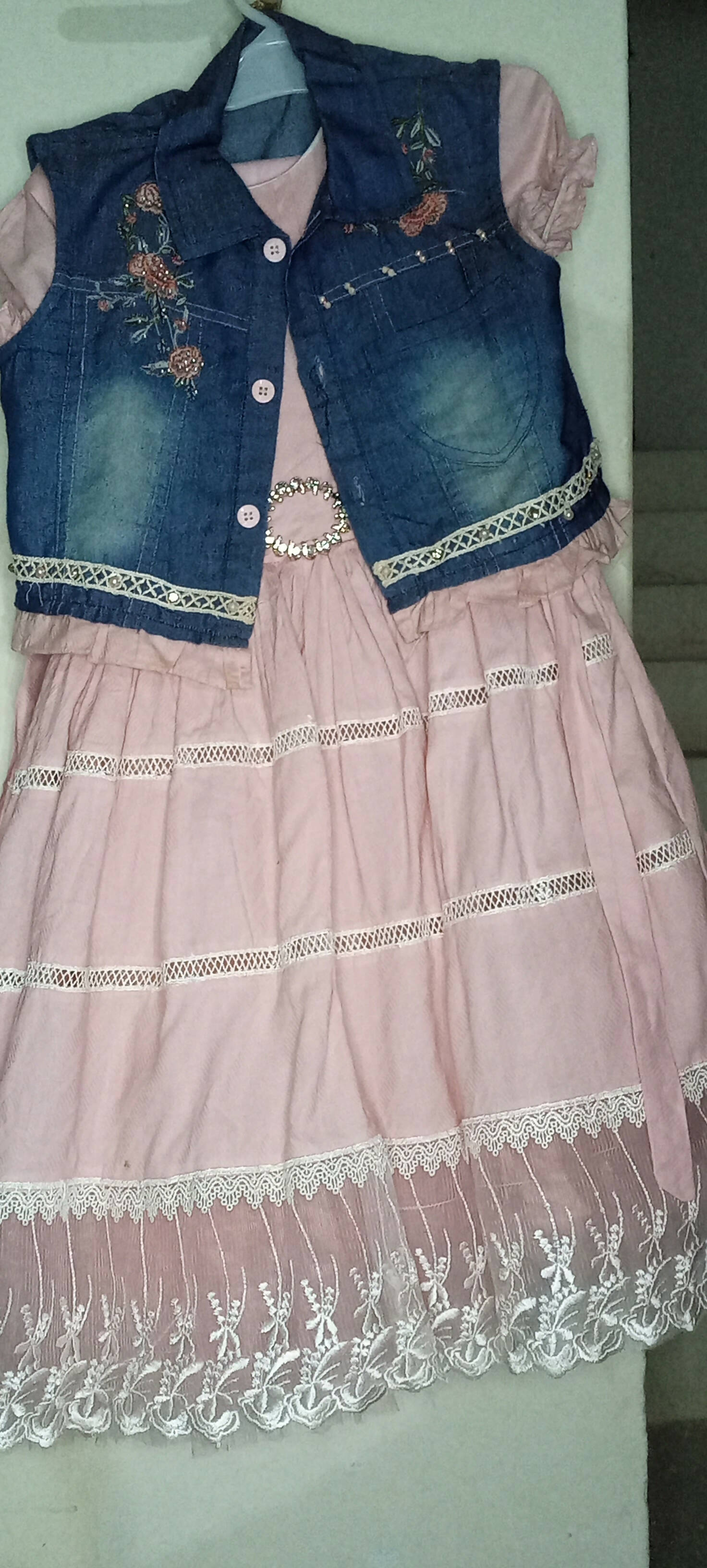 Stylish Frok with Open Jacket | Girls Skirts & Dresses | X Small | Worn Once