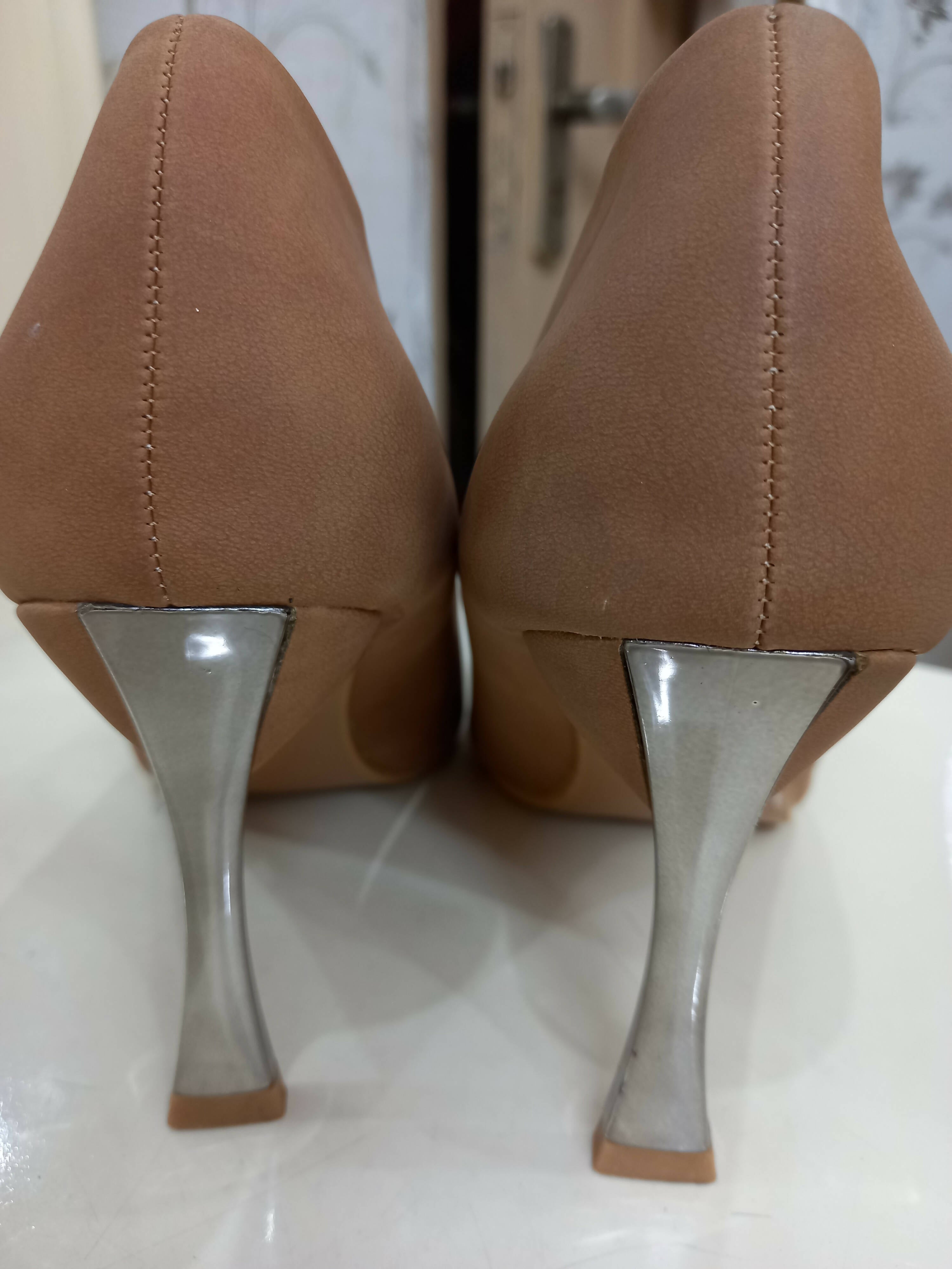 Clive | Brown Heels | Women Shoes | Brand New