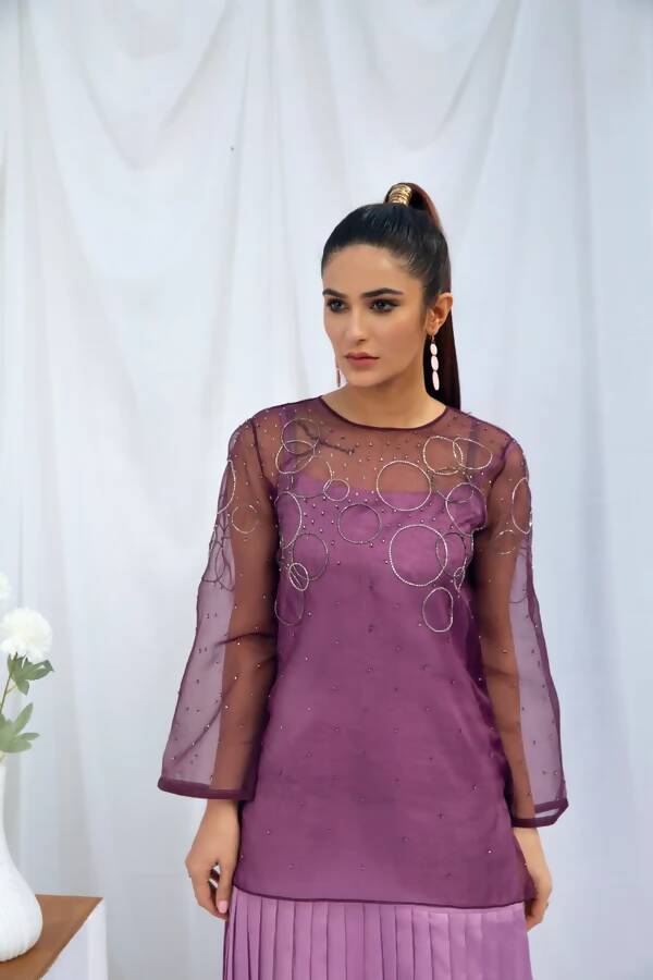 Peri-Winkle -VRT-010 | Women Branded Formals | All Sizes | Brand New with Tags