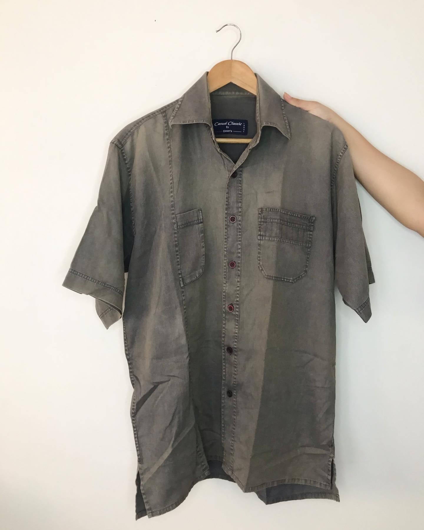 Diners | Corduroy Cotton Shirt | Men T-Shirts & Shirts | Preloved