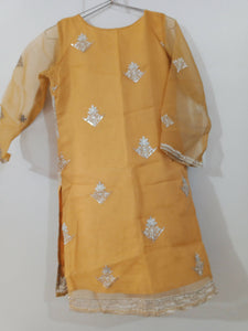 Mustard 3 PC Suit | Women Locally Made Formals | Medium | New