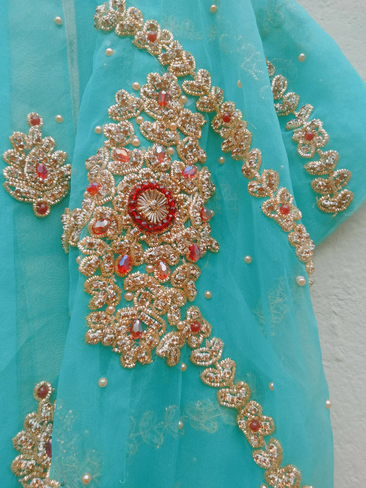 Ferozi green formal Suit | Women Locally Made Formals | Medium | New