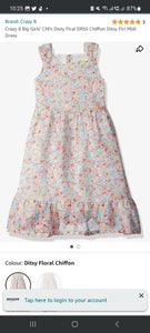 Floral Frok | Girls Skirt & Dresses | Medium | Preloved