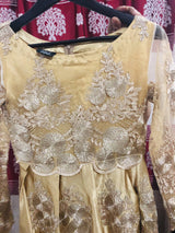 Gold Formal Maxi | Women Frocks & Maxis |Medium| New