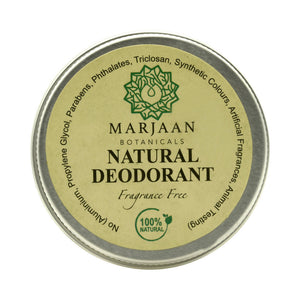Natural Deodorant(Fragrance Free)