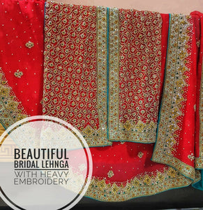 Red Bridal lehnga | Women Bridals | Worn Once