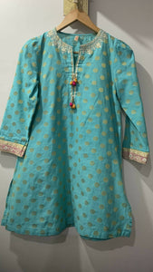 Ethnic | Blue shalwar kameez | Women Branded Formals | Worn Once