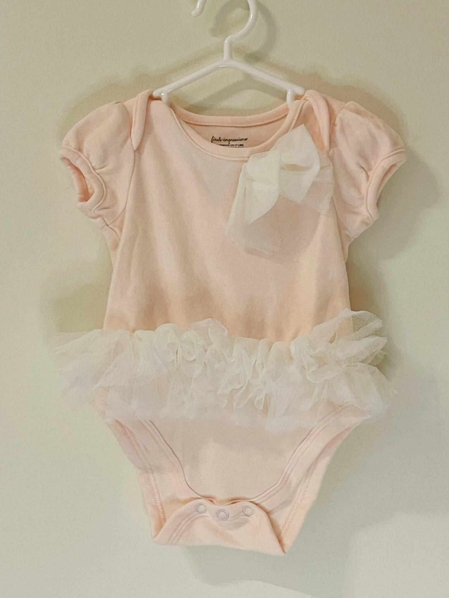 First Impressions | Pink Bodysuit | Kids Bodysuits & Onesies | 3-6 mths | Preloved