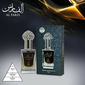 Faris | Concentrated Perfumed Oil | 12 ml | Men Perfumes | New