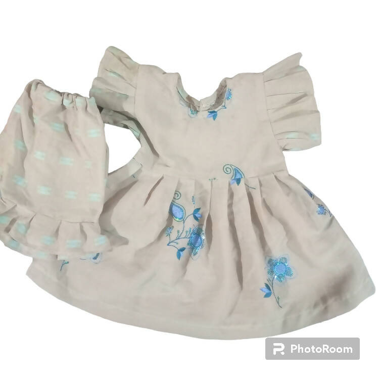 Lawn Frock (Size: 2 to 5 months ) | Baby Outfit Sets | New