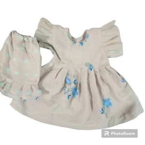 Lawn Frock (Size: 2 to 5 months ) | Baby Outfit Sets | New