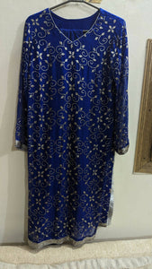 Blue Kamdani Dress | Women Formals | Brand New