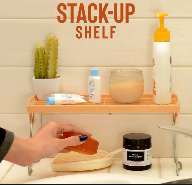 Stack Up Shelf with Foldable Legs | Home & Decor | Brand New with Tags