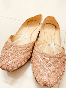 Pink Fancy Khussa | Women Shoes | Khussa | Preloved
