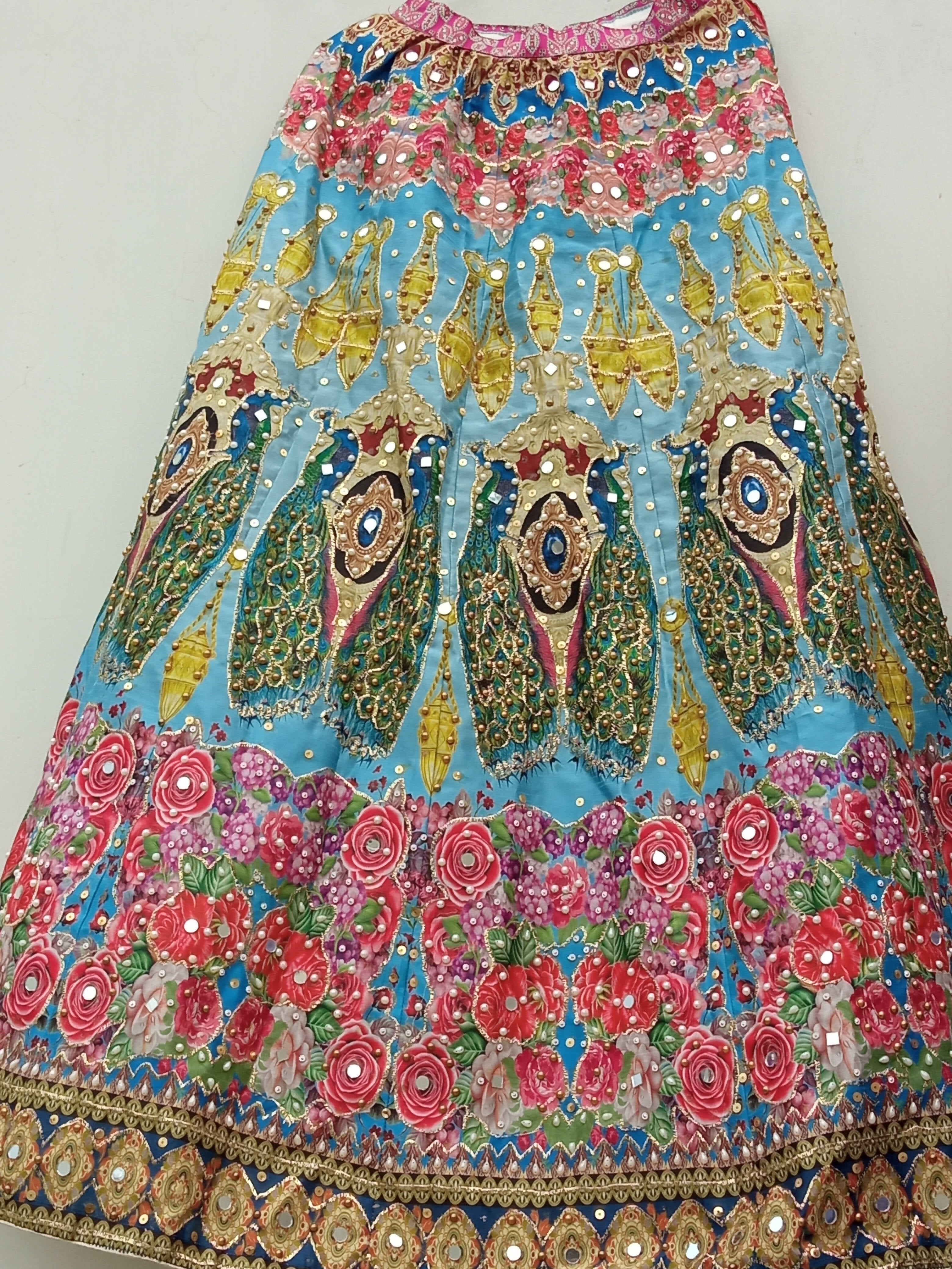 Lehnga with choli/shirt