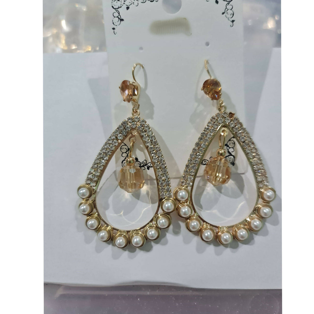 Large Pearl Hoop Earrings | Women Jewelry | Earrings | New