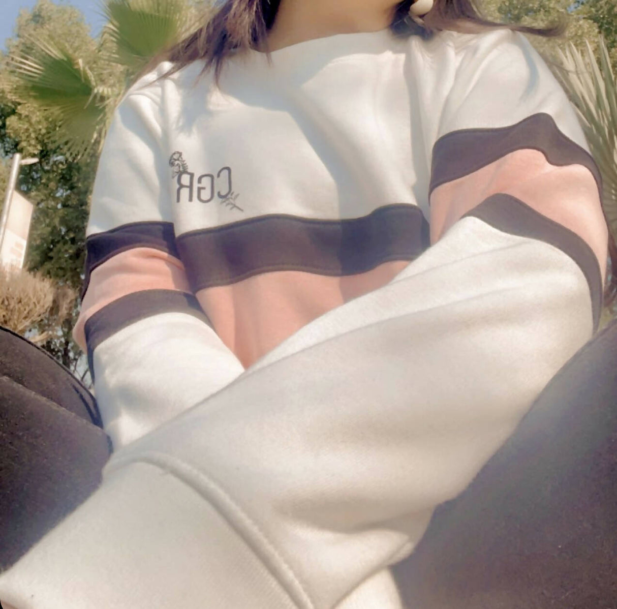 Cougar | Sweatshirt White | Women Tops & Shirts | All Size | Worn Once