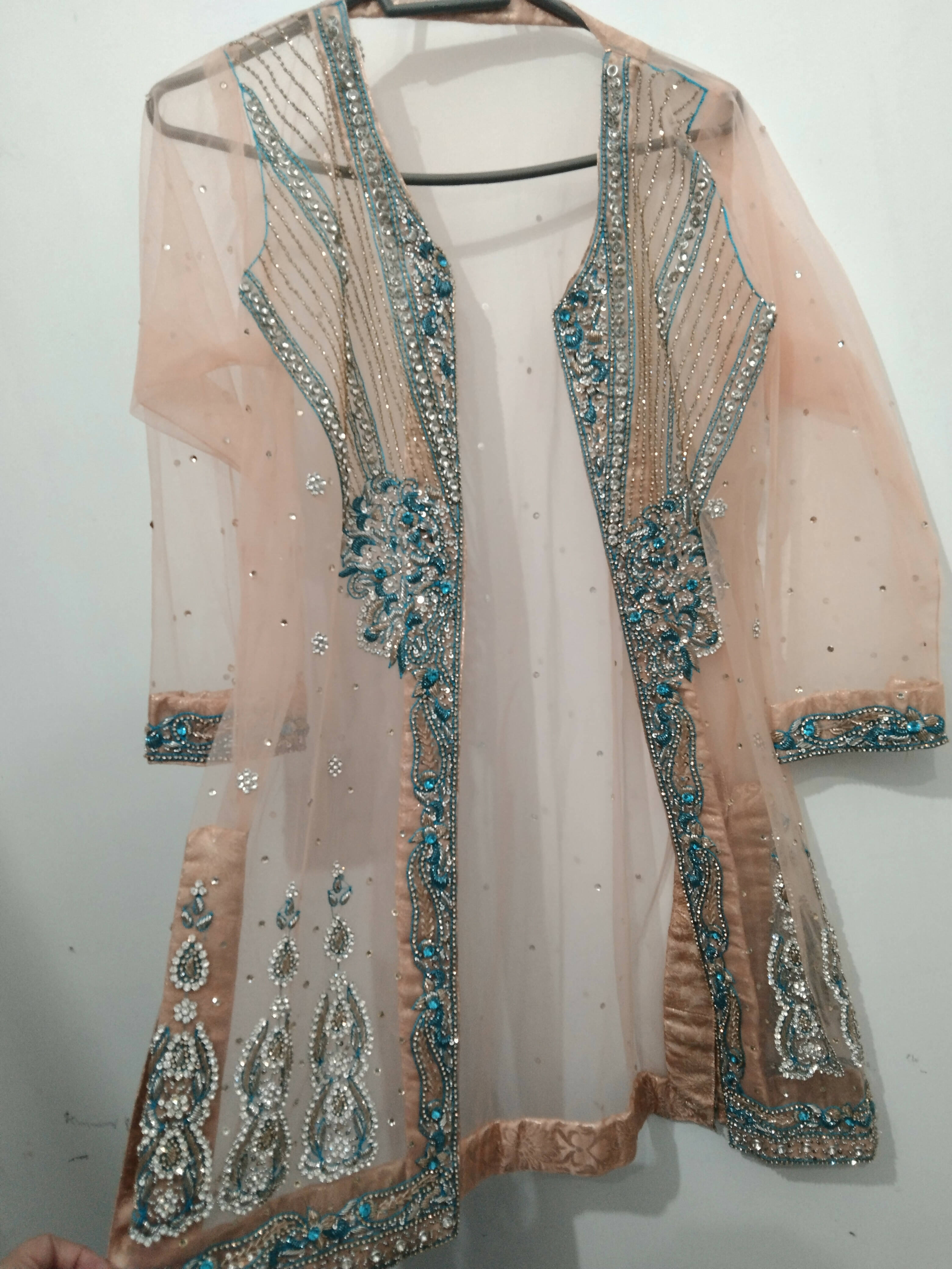 Stunning Dabka Work Suit | Women Locally Made Formals | Medium | Worn Once