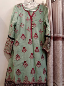 Chiffon Suit | Women Locally Made Formals | Small | Worn Once