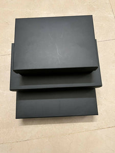 Black Gift Boxes (SET OF 3)| Corporate Gifts | Brand New