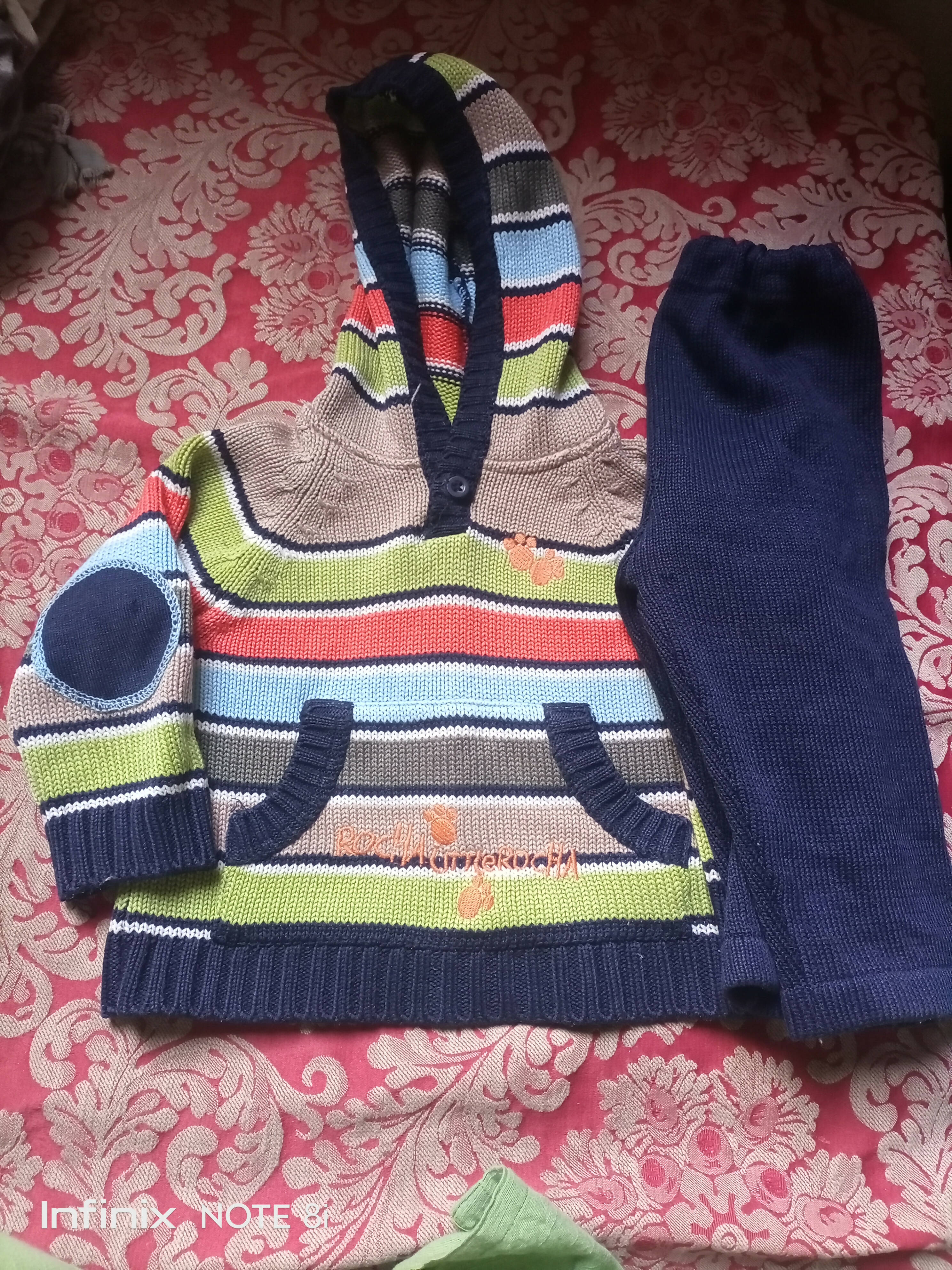 Kids Sweater & Trouser | Kids Winter | Small | Preloved