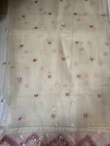 Embroidered Organza Dupatta (Size: L ) | Women Accessories | New