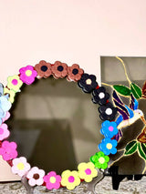 Asthetic Clay Mirror | For Your Home | Home & Decor | Large | New