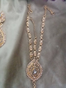 Gold Wedding jewelry set | Women Wedding jewelry & Sets | Worn Once
