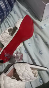 Beautiful White Heels | Women Shoes | Size: 39 | New