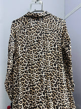 H & M | Animal Print Linen Dress | Women Frocks & Maxis | Small | New