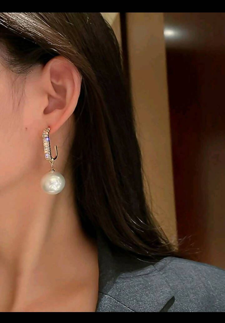 Shein | Rhinstone Faux Pearl Decor Earings | Women Jewelry| Brand new