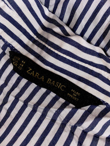 ZARA | Black White BASIC Button down Shirt | Women Tops & Shirts | Worn Once