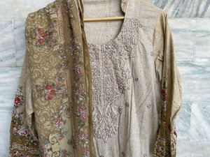 Khaadi | 3 pc Suit (Size: L ) | Women Formals | New