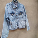 One denim jacket (Size: M ) | Women Sweaters & Jackets | Preloved