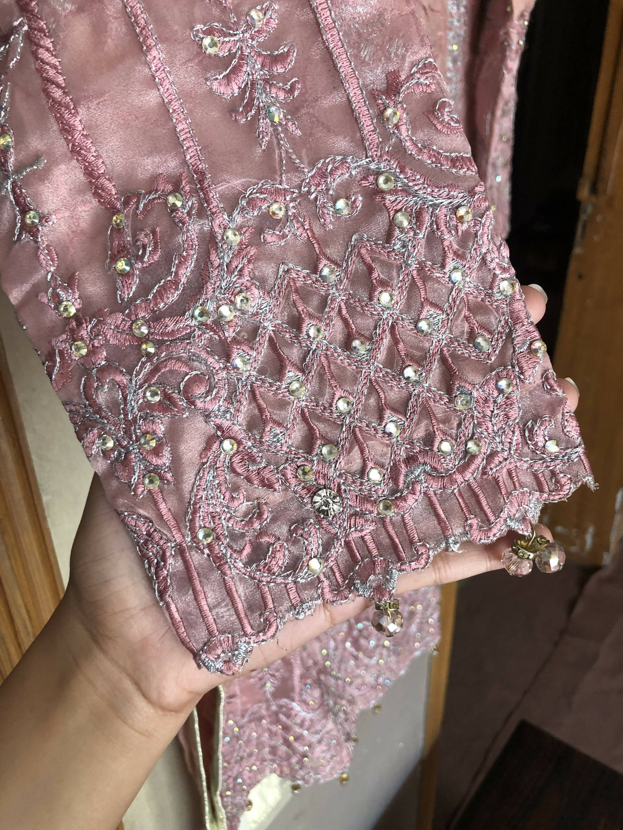 ZME Fashion | 2 Pc Embroidered Dress | Women Branded Formals | Small | New