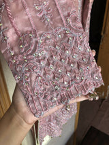 ZME Fashion | 2 Pc Embroidered Dress | Women Branded Formals | Small | New