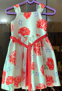 Off White Floral Frock | Girls Skirts & Dresses | Medium | Worn Once