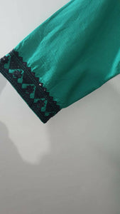 Ethnic | Embroidered Shirt | Women Branded Kurta | Worn Once