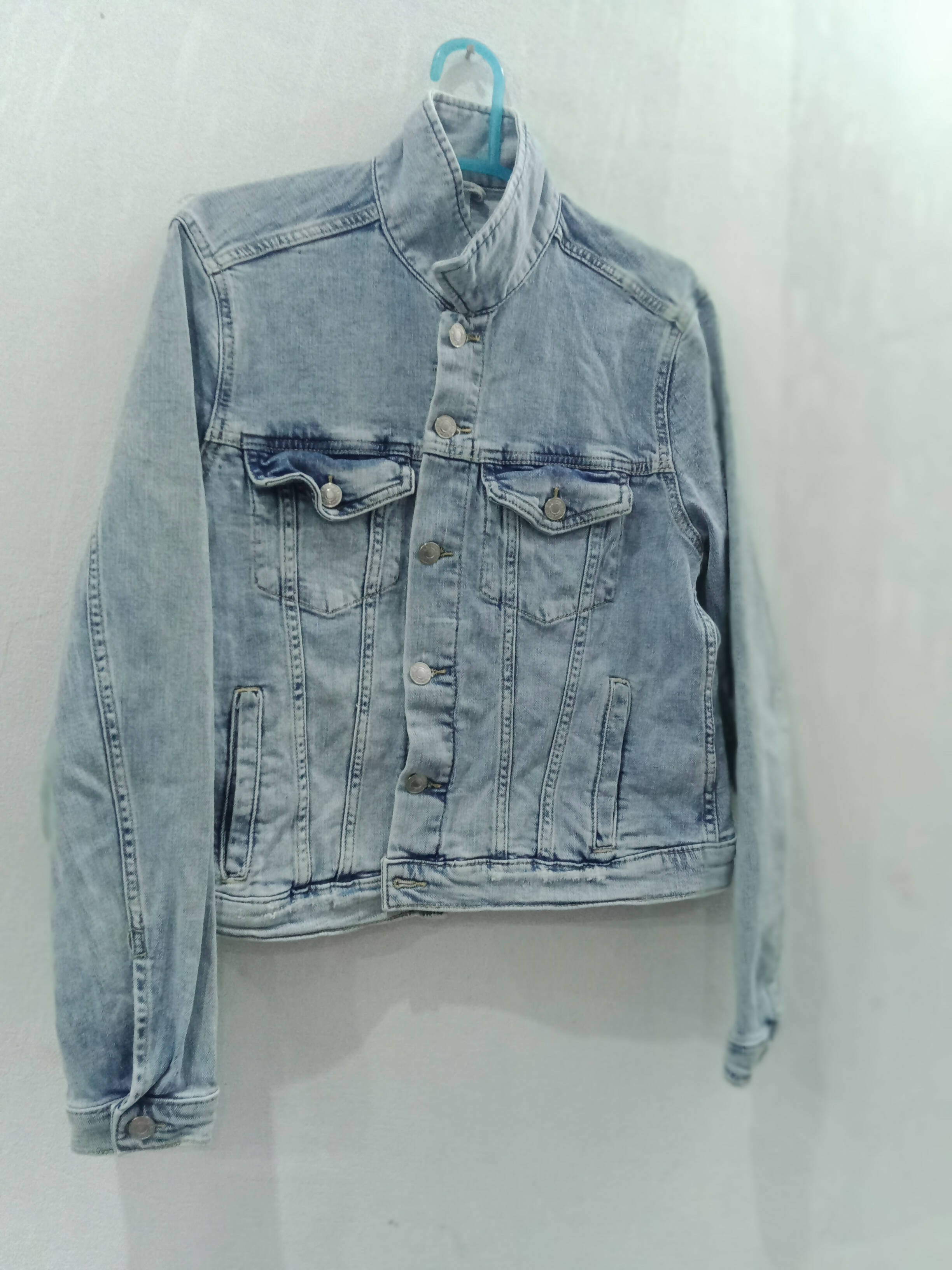 Denim | Blue jacket (Size: S ) | Women Sweaters & Jackets | Worn Once