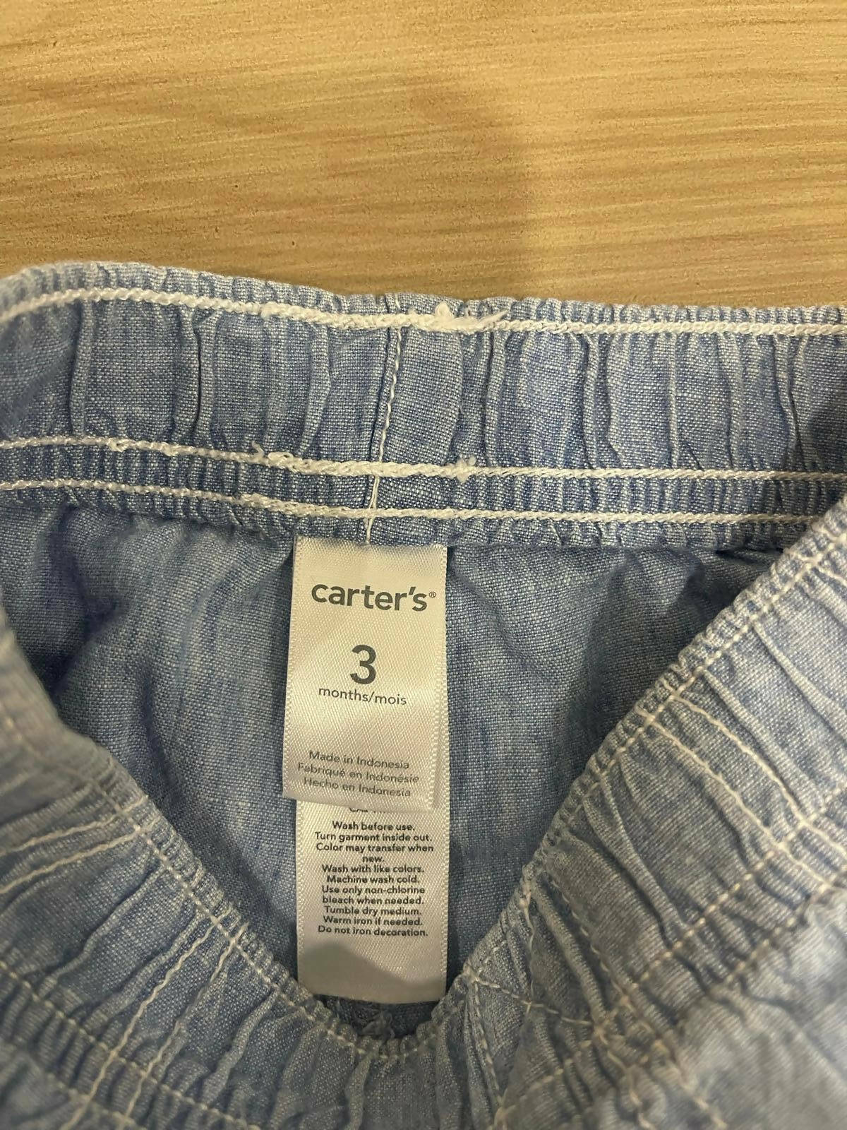 Carter's | Blue Shorts (3 months) | Girls Bottoms | Preloved