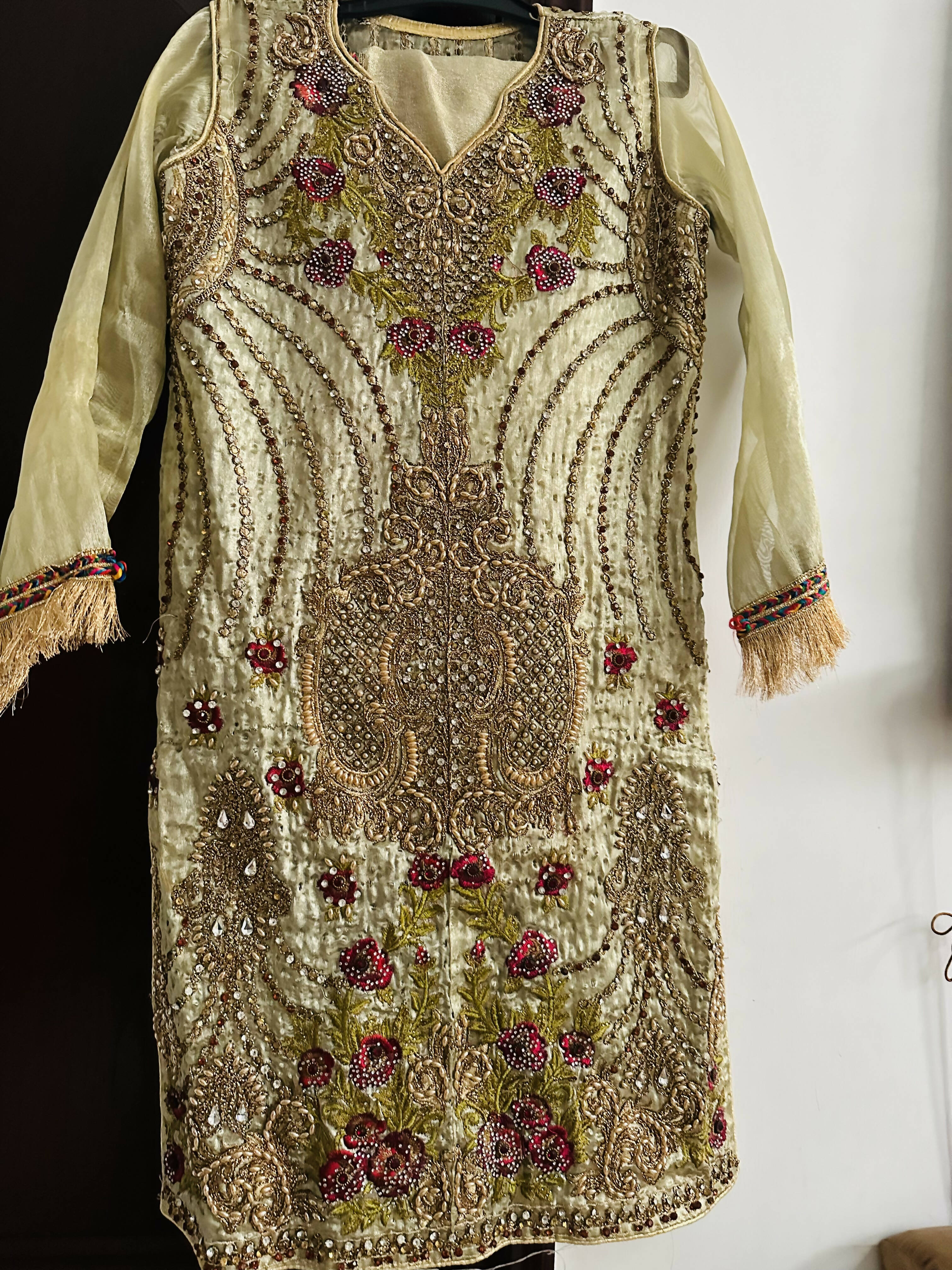 Stunning Embroided Dress | Women Locally Made Formals | Medium | Worn Once