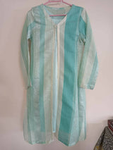 فیروزی کوٹ 2 پی سی (سائز: ایس) | خواتین کے کرتہ | نئی