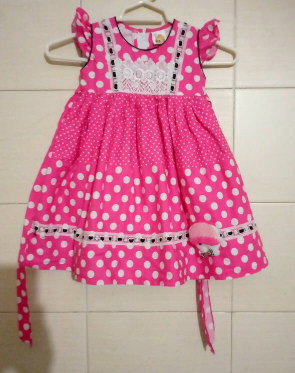 Pink Frock | Kids | Girls Skirts & Dresses | 3 to 4 Yrs | Preloved