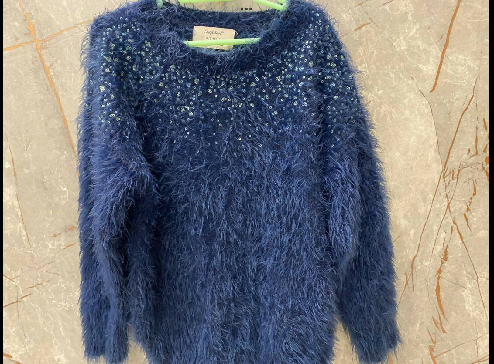 Outfitters | Blue Sweater | Kids Winter | Size: 4-5 yr Girls | Preloved